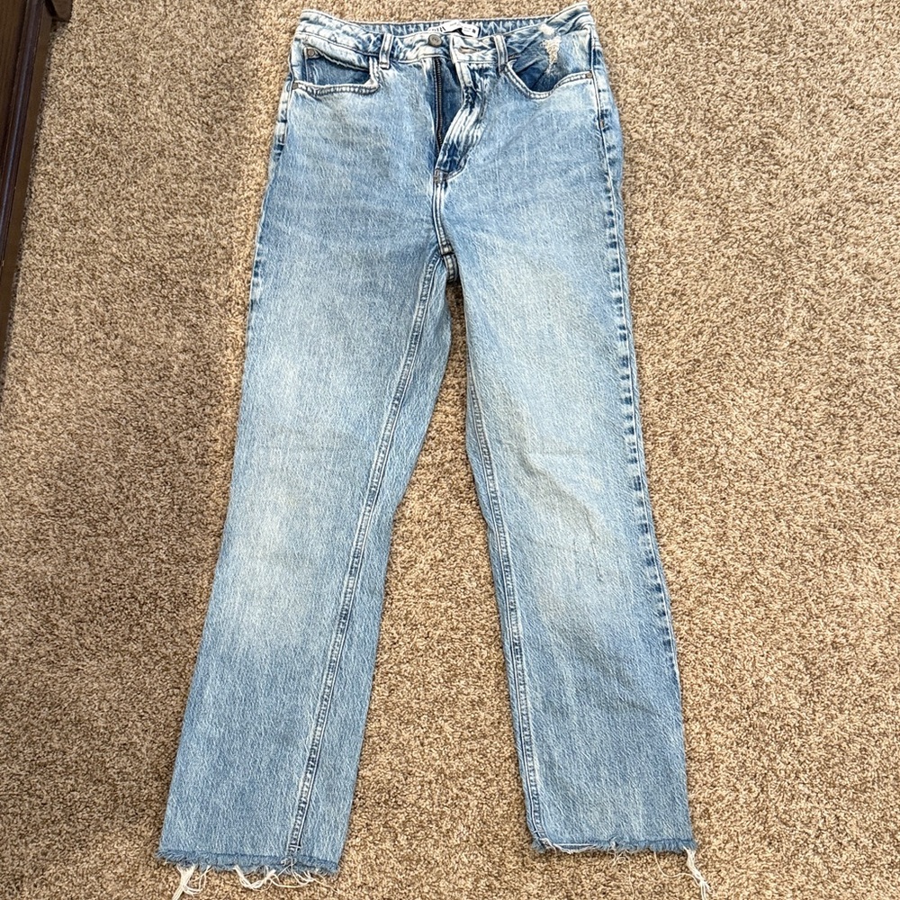 Zara Denim Blue Jeans